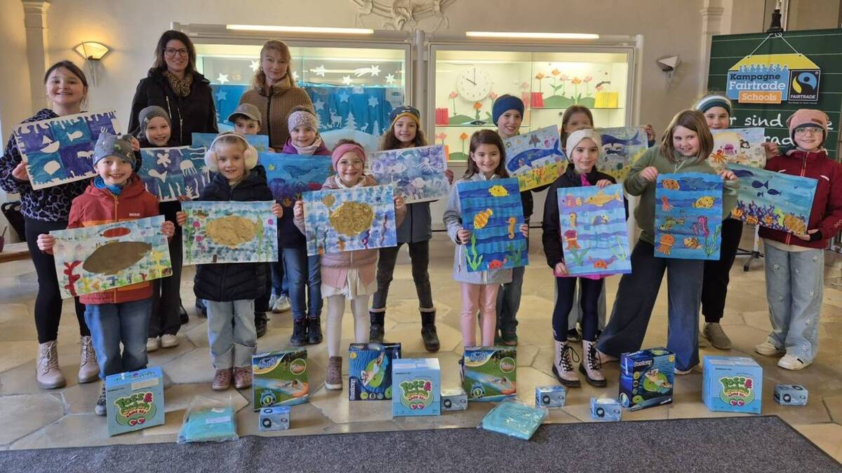 Bild Preisverleihung Malwettbewerb 2026